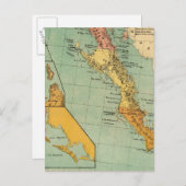 Carte Postale Basse Californie, Mexique (Devant / Derrière)