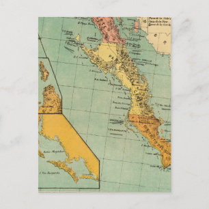 Carte Postale Basse Californie, Mexique