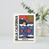Carte Postale Basse-Californie moderne (Debout devant)