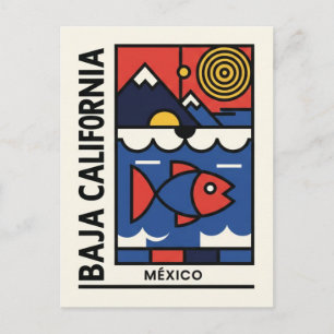 Carte Postale Basse-Californie moderne