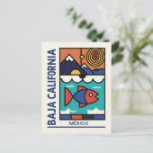 Carte Postale Basse-Californie moderne (Debout devant)