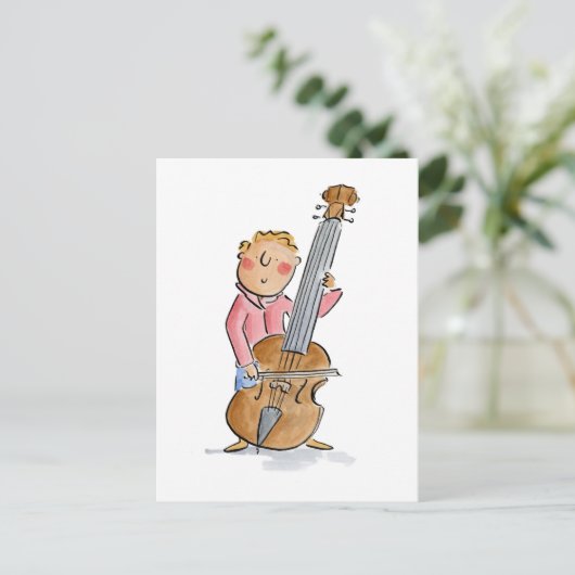 Carte Postale Basse double (Debout devant)