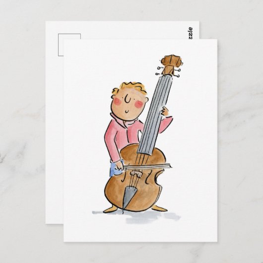 Carte Postale Basse double (Devant / Derrière)