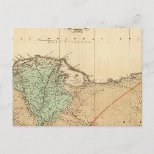 Carte Postale Basse-Égypte, Palestine (Devant)