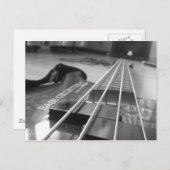 Carte Postale Basse en noir (Devant / Derrière)