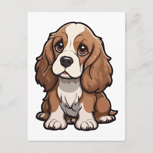 Carte Postale Basset Hound (Devant)