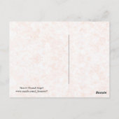 Carte Postale Basset Hound Angel (Dos)