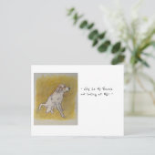 Carte postale Bassie (Debout devant)