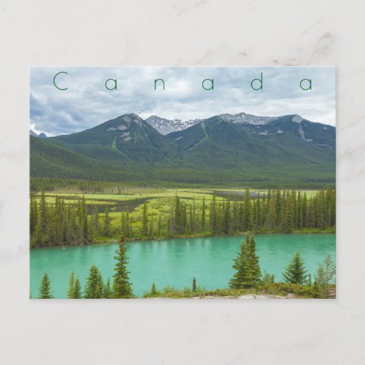 Carte Postale Bassin à dos à Banff (Devant)