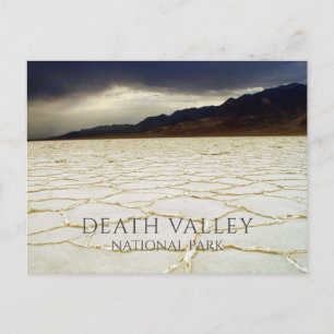 Carte Postale Bassin de Badwater Dearh Vatley NP, Californie.