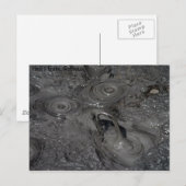 Carte Postale Bassin de boue de porte de l'enfer (Devant / Derrière)