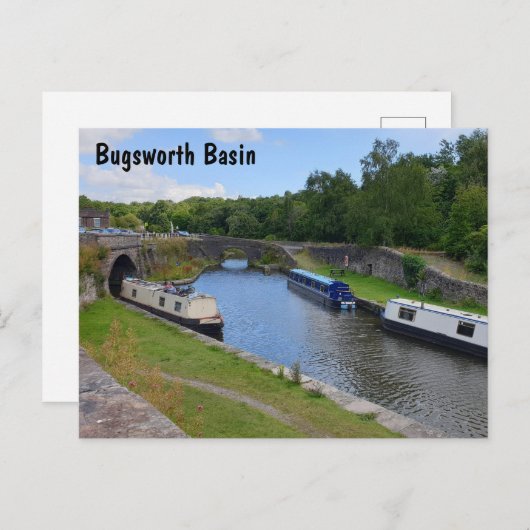 Carte Postale Bassin de Bugsworth (Devant / Derrière)