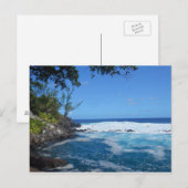 Carte Postale Bassin de Manapany (Île de la Réunion) (Devant / Derrière)