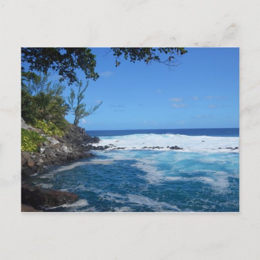 Carte Postale Bassin de Manapany (Île de la Réunion) (Devant)