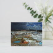 Carte Postale Bassin de porcelaine (Debout devant)