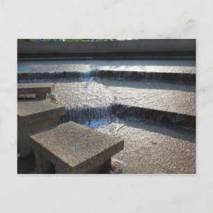 Carte Postale Bassin d'eau actif - Fort Worth Water Garden # 25