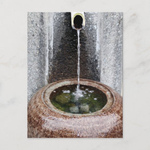 Carte Postale bassin hydrographique japonais