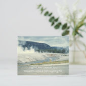 Carte Postale Bassin Saphir Rivière Firehole Yellowstone (Debout devant)