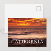 Carte Postale Bassins de marée de La Jolla (Devant / Derrière)