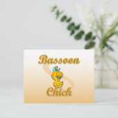 Carte Postale Basson Chick (Debout devant)