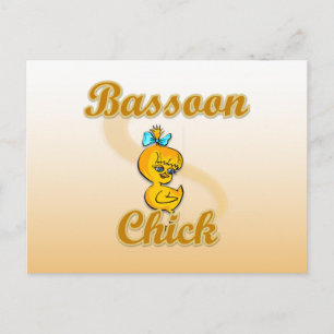 Carte Postale Basson Chick