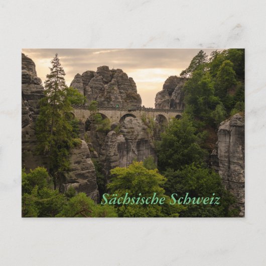 Carte Postale Bastei Brücke (Devant)