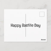 Carte Postale Bastille Day Ladybug, sourire (Dos)