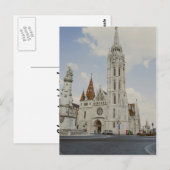 Carte Postale Bastion des pêcheurs, Budapest (Devant / Derrière)