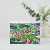 Carte Postale Bastogne Belgique (Debout devant)