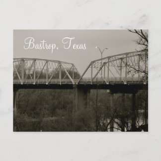 Carte Postale Bastrop Texas Iron Bridge