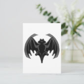 Carte Postale Bat Black Inv Le MUSÉE Zazzle Cadeaux (Debout devant)