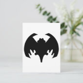 Carte Postale Bat Black Le MUSÉE Zazzle Cadeaux (Debout devant)