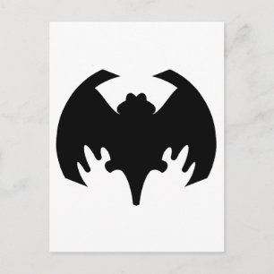 Carte Postale Bat Black Le MUSÉE Zazzle Cadeaux