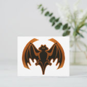 Carte Postale Bat Brown Le MUSÉE Zazzle Cadfts (Debout devant)
