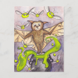 Carte postale Bat & Cauldron