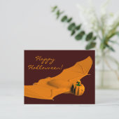 Carte Postale Bat d'Halloween bizarre (Debout devant)