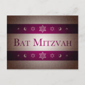 Carte Postale Bat mitzvah (Devant)