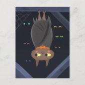 Carte Postale Bat Vampire d'Halloween (Devant)