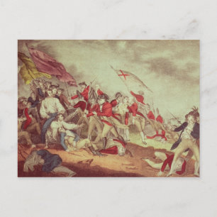 Carte Postale Bataille à Bunker's Hill