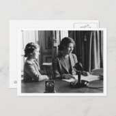 Carte Postale Bataille d'Angleterre & Le Blitz : #35 Début à la  (Devant / Derrière)