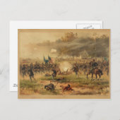 Carte Postale Bataille d'Antietam Sharpsburg (Devant / Derrière)