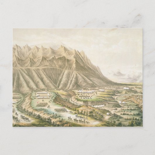 Carte Postale Bataille de Buena Vista (Devant)