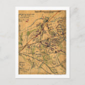 Carte Postale Bataille de Bull Run (Devant)