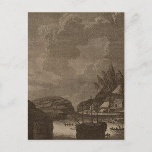 Carte Postale Bataille de canons en Colombie-Britannique