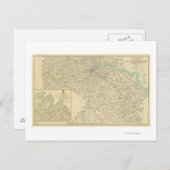 Carte Postale Bataille de Chancellorsville (Devant / Derrière)