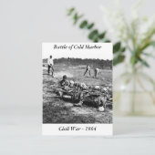 Carte Postale Bataille de Cold Harbour, 1864 (Debout devant)