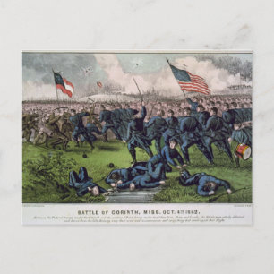 Carte Postale Bataille de Corinthe