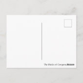 Carte Postale Bataille de Cowpens (Dos)