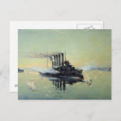 Carte Postale Bataille de Cruiser Askold (Devant / Derrière)