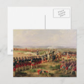 Carte Postale Bataille de Fontenoy (Devant / Derrière)